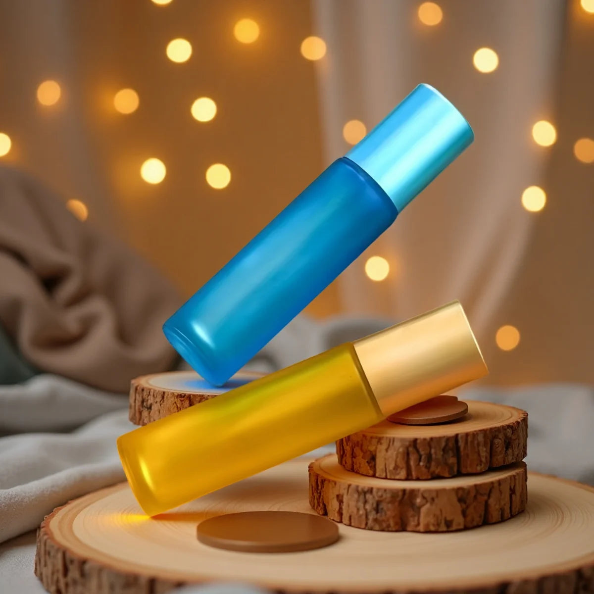 8 Pieces/Lot 10ml Glass perfume refill bottle l Essential Oil Bottle Travel Use Glass Perfume Roll on Bottle Kaufschwan®