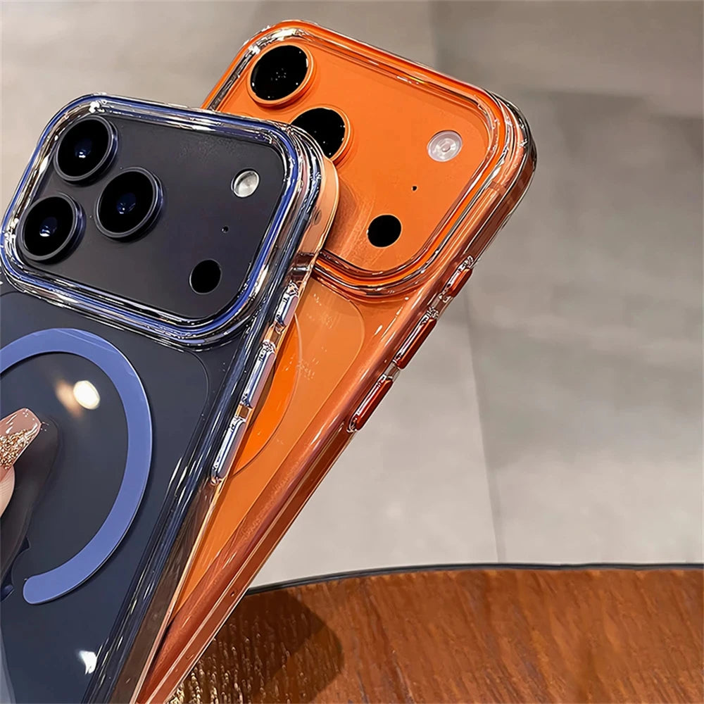 Transparente Ultradünne MagSafe-Hülle für iPhone 18 Pro & iPhone 18 Pro Max – Stoßfeste Hart-PC-Schutzhülle Kaufschwan®