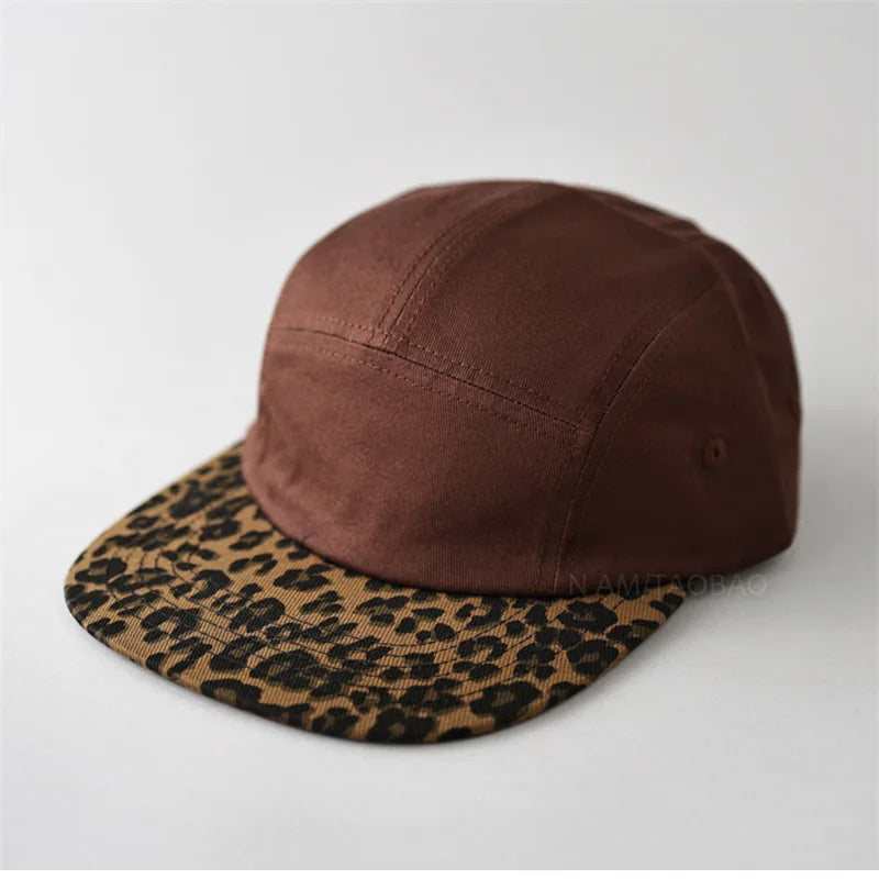 Neue Retro Leopard Print Farbige Baseballkappe | Herren & Damen Modischer Freizeit-Sonnenhut | Cool & Trendy Spice Girl Stil Kaufschwan®