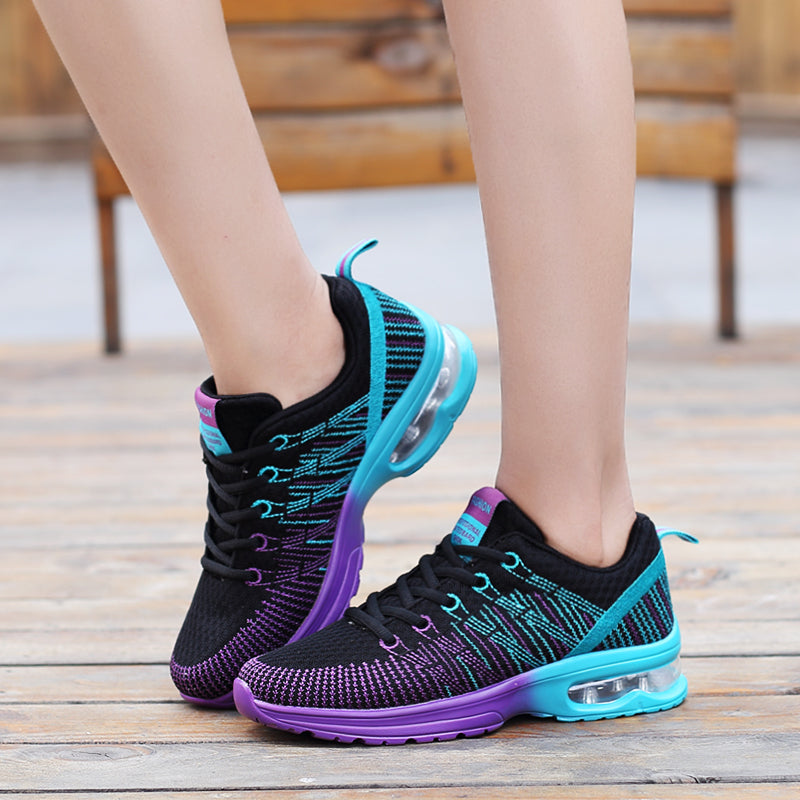 Damen Sportschuhe – Outdoor Laufschuhe | Hochwertige Atmungsaktive Sneaker mit Rutschfester Sohle für Alltag & Training Kaufschwan®