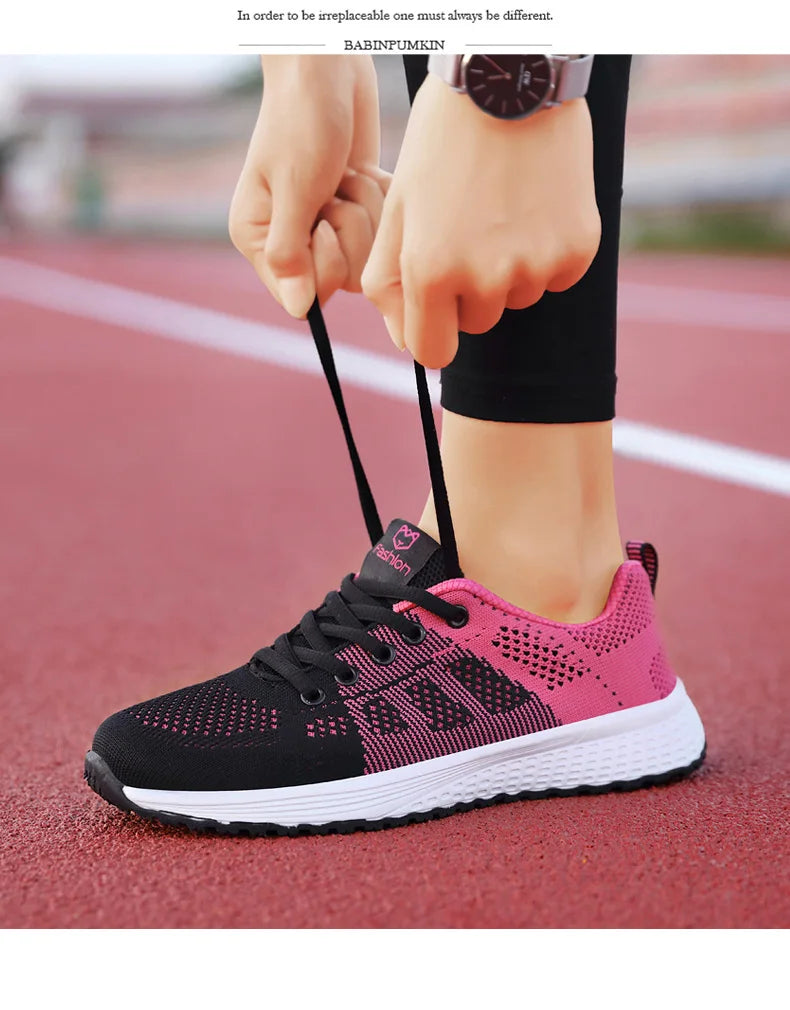 Damen Sportschuhe – Modische Plateau-Sneaker | Frühling & Winter Freizeitschuhe & Laufschuhe für Frauen Kaufschwan®