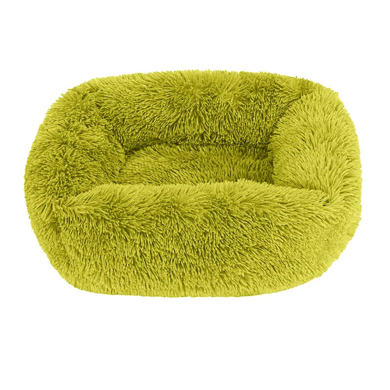 Plüsch Haustierbett Sofa – Flauschiges Kissenkorb Bett für Hunde & Katzen Kaufschwan®