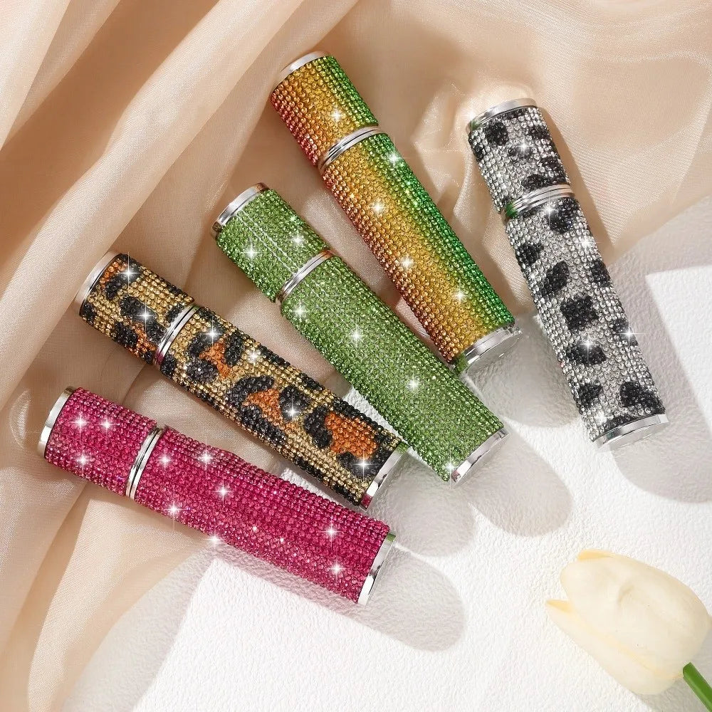 10ml Mini Parfüm Nachfüllflasche – Glitzer Diamond Spray Atomizer | Nachfüllbarer Reise-Parfümsprüher Kaufschwan®