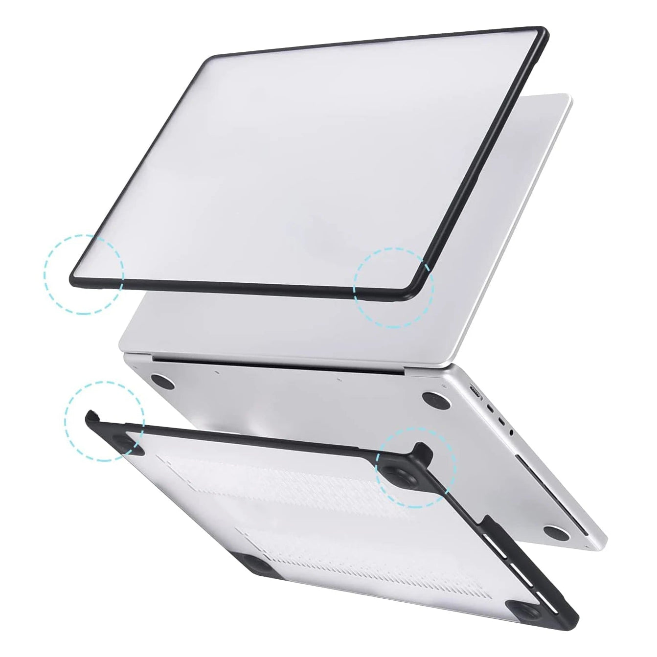 Laptop Hülle mit Weichen Kanten für MacBook Air & Pro – Stoßfeste Schutzhülle Kaufschwan®