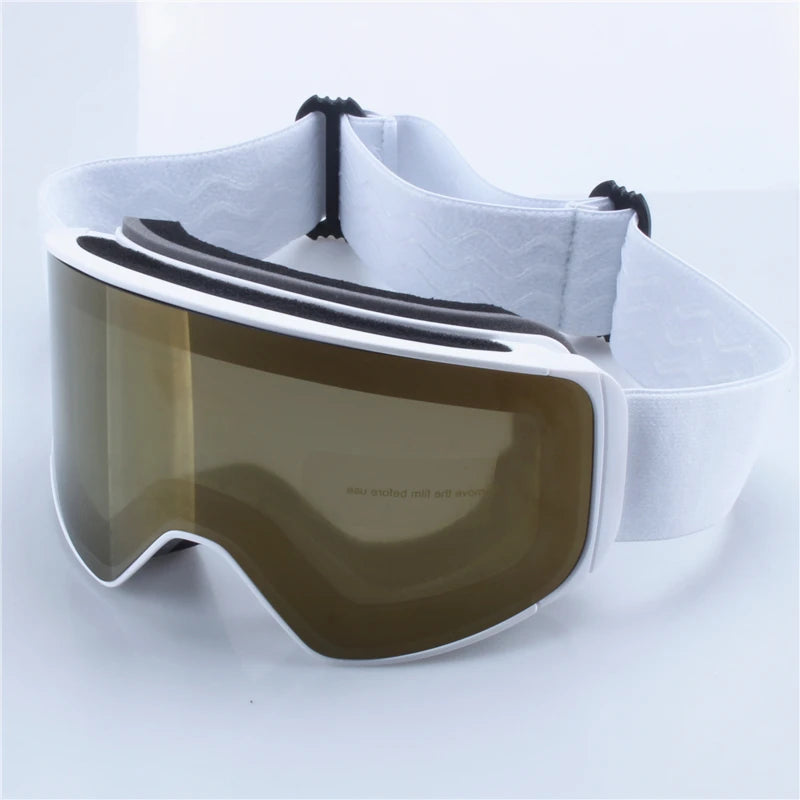 Doppelglas Anti-Beschlag & UV-Schutz | HD Schneebrille für Skifahren & Snowboarden, Unisex Kaufschwan® Design 9