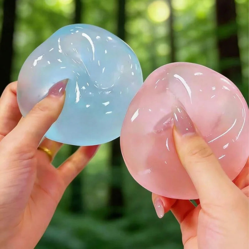 Squishyball – Handgemachtes Formbares Slow-Rebound Knautsch-, Fidget- & Sensorikspielzeug zum Stressabbau Kaufschwan®