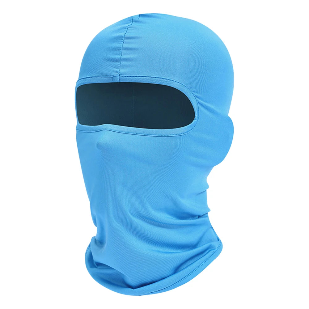 Motorrad Balaclava Vollgesichtsmaske – Winddicht & Atmungsaktiv | Helm-Unterzieher mit Anti-UV Schutz für Motorrad, Radfahren & Sport