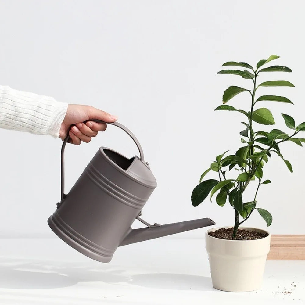 2L Watering Can Pot Plastic Garden Plants Flower Spray Water Kettle Long Mouth Large Capacity Watering Device Watering Tool Kaufschwan®