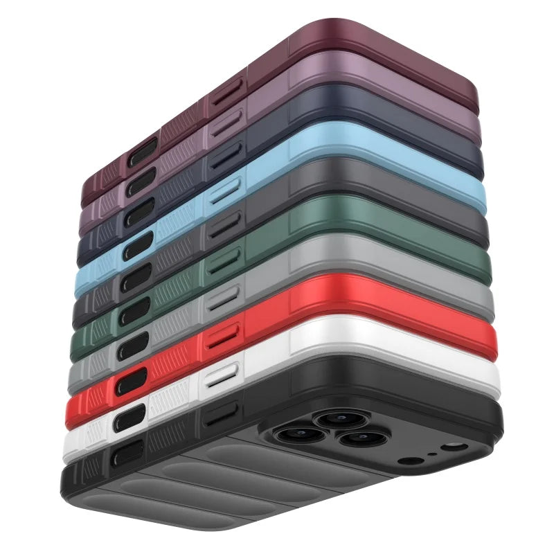 Weiche Stoßfeste Armor-Schutzhülle für iPhone 18 Pro & iPhone 18 Pro Max – Rückhülle mit Rand- & Kameraschutz