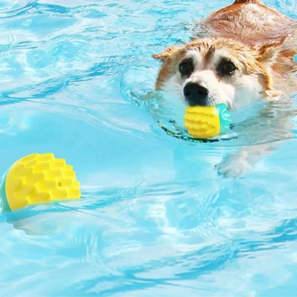 Quietschender Hundeball – Weicher Bissfester Kauspielball für Hunde Kaufschwan®