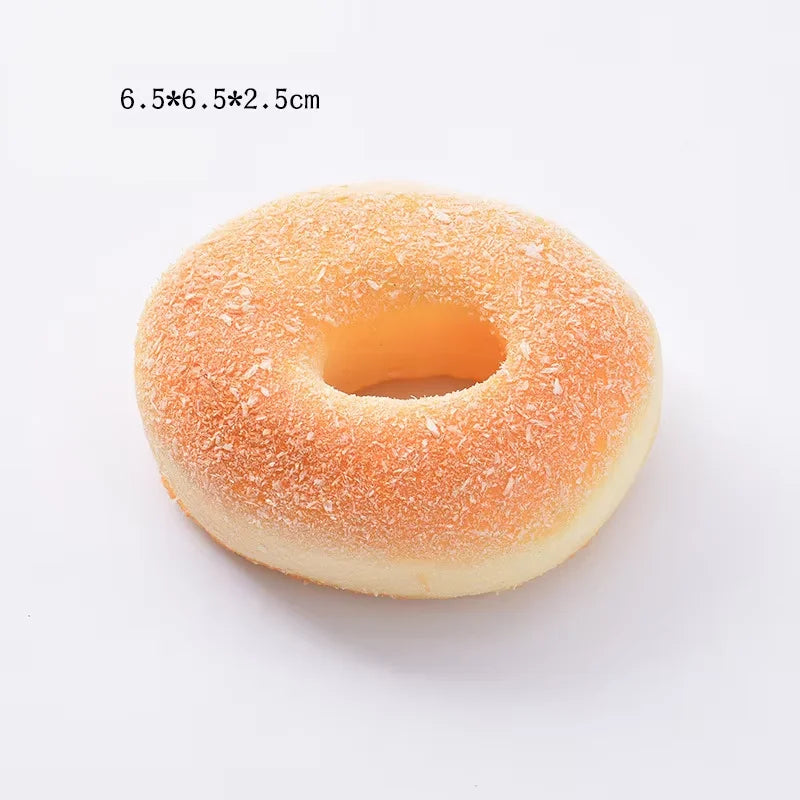 Squishy Lebensmittel-Simulationsspielzeug – Langsam Aufgehende Donut-, Croissant-, Brötchen-, Toastbrot-, Waffel- & Baguette-Knautschspielzeuge Kaufschwan®