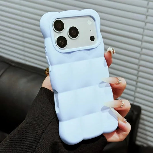 Weiche Silikonhülle in Wolkenform für iPhone 18 Pro & iPhone 18 Pro Max – Stoßfeste Schutzhülle in Bonbonfarben Kaufschwan®
