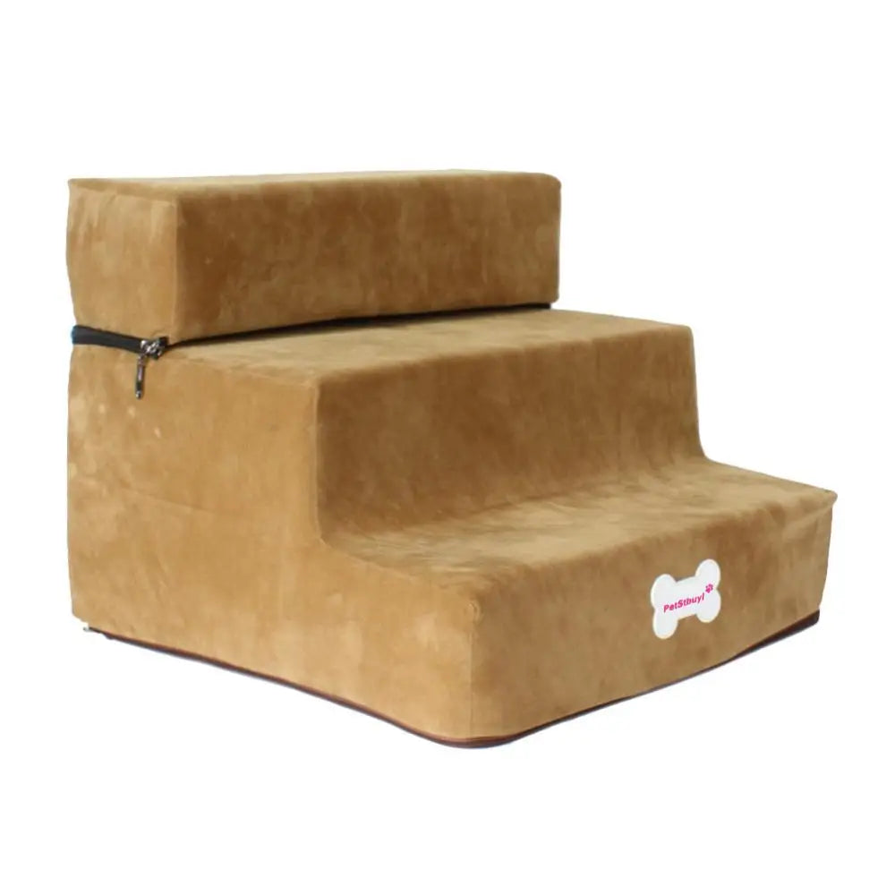 3-Stufen Hundetreppe 30cm – Rutschfeste Abnehmbare Haustiertreppe für Kleine Hunde & Katzen Kaufschwan®
