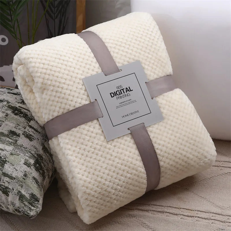 Sherpa Decke – Weicher, dicker und warmer Fleece Überwurf für Zuhause, Sofa, Neugeborene, Kinderbettwäsche & Reise Kaufschwan®