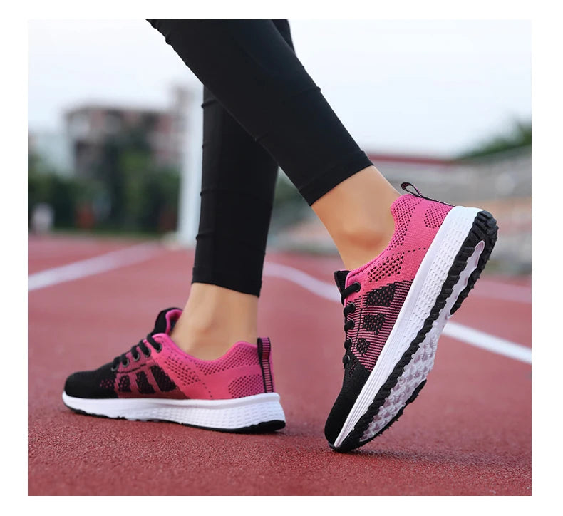 Damen Sportschuhe – Modische Plateau-Sneaker | Frühling & Winter Freizeitschuhe & Laufschuhe für Frauen Kaufschwan®