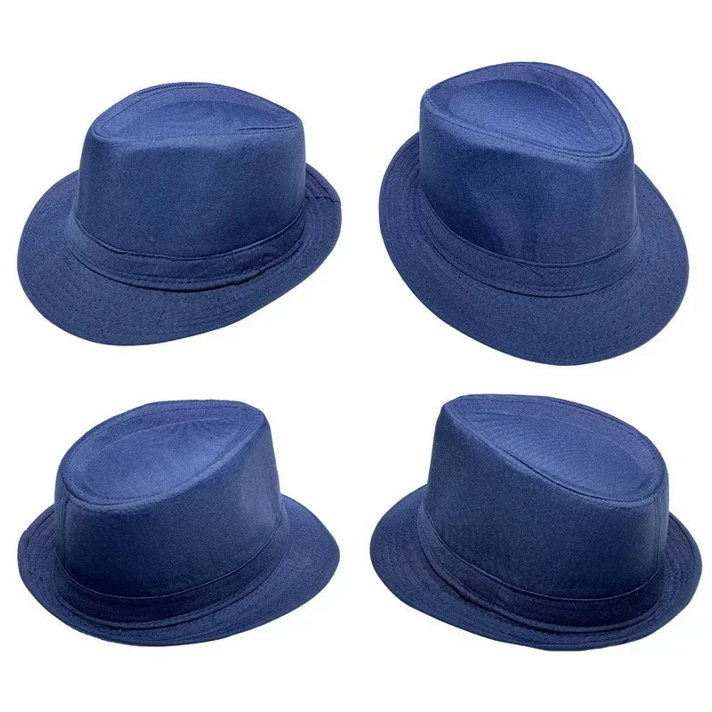 Sommer & Winter Hut - Jazzhut – Britischer Zylinderhut, Herren Fedora, Mittelalte & Ältere Warmer Jazzhut Kaufschwan®