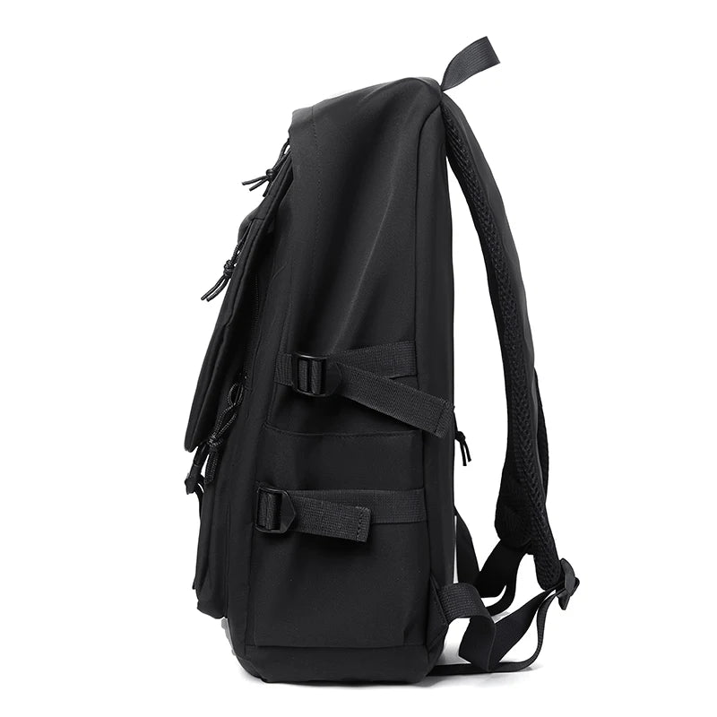 15-Zoll Polyester Wasserdichter Rucksack | Herren & Unisex Laptop Rucksack | Einfacher Solider Alltags- & Reiserucksack Kaufschwan®