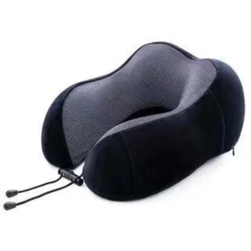U Förmiges Memory Foam Nackenkissen – Weiches Reisekissen für Flugzeug und Nackenstütze Kaufschwan®