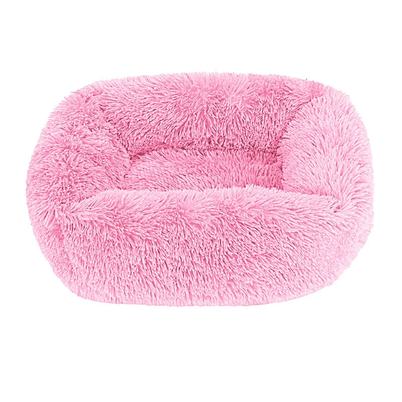 Plüsch Haustierbett Sofa – Flauschiges Kissenkorb Bett für Hunde & Katzen Kaufschwan®