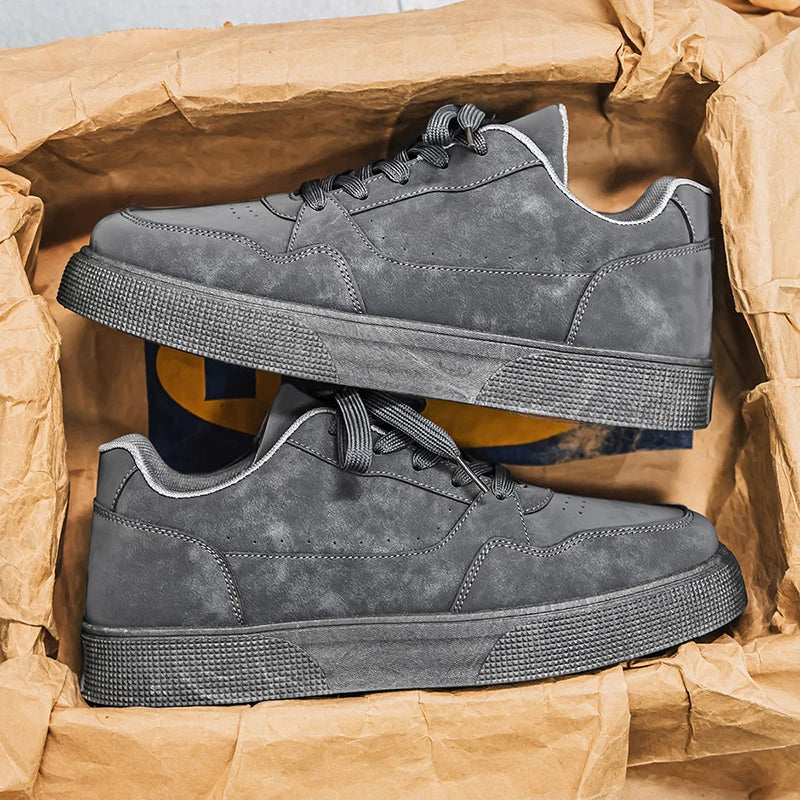 Herren Casual Sportschuhe – Langlebig, Bequem, Atmungsaktiv & Stylisch Sneaker für Jeden Tag Kaufschwan® Grau 39