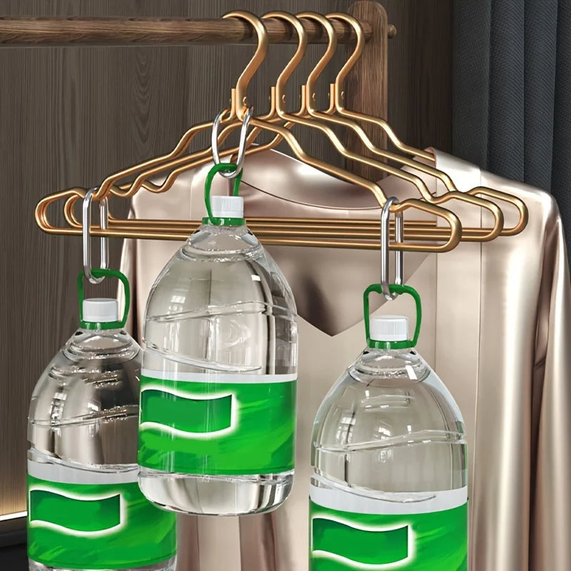 Metall Kleiderbügel – Robuste Glatte Kleiderbügel für Hemden, Mäntel und Hosen Kaufschwan®