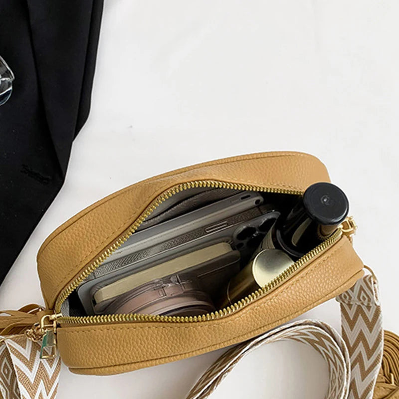 Minimalistische Schultertasche – Damen Umhängetasche mit Großer Kapazität | Einfarbige Kleine Quadratische Crossbody Tasche Kaufschwan®