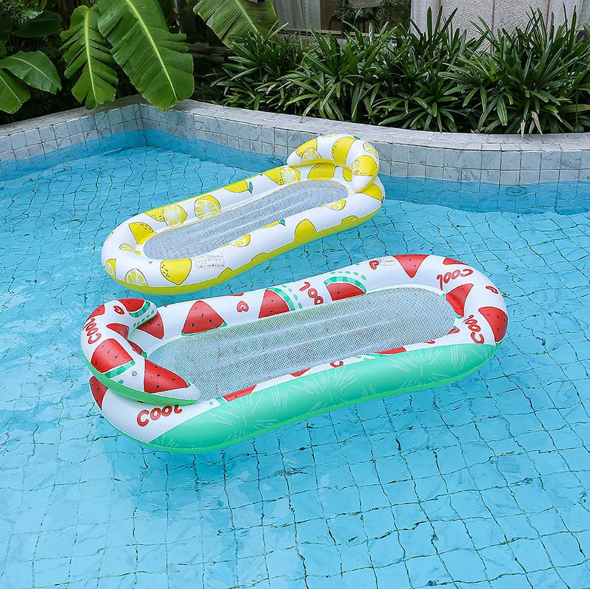 Aufblasbare Wasserhängematte – 4-in-1 Pool-Liege, Schwimmbett & Strandstuhl Kaufschwan®