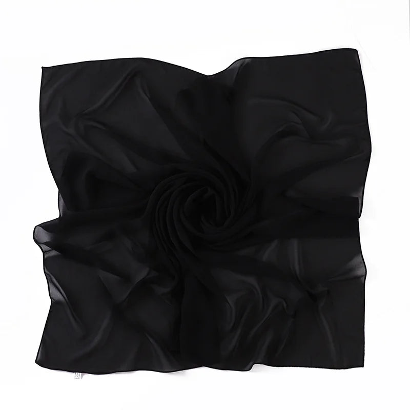 85×85CM Kopftuch – Damen Quadrat Hijab | Muslimisches Einfarbiges Kopftuch, Modischer Schal & Unterkopftuch Kaufschwan®