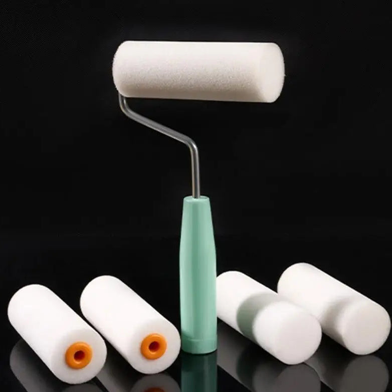 Schaumstoff Farbroller Set für Innenwand Malerarbeiten Kaufschwan®