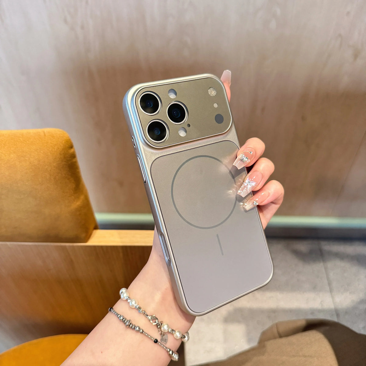 Hochwertige AG-Nano-Mattierte MagSafe-Hülle für iPhone 18 Pro & iPhone 18 Pro Max – Magnetische Stoßfeste Hülle mit Großem Kameraschutz Kaufschwan®