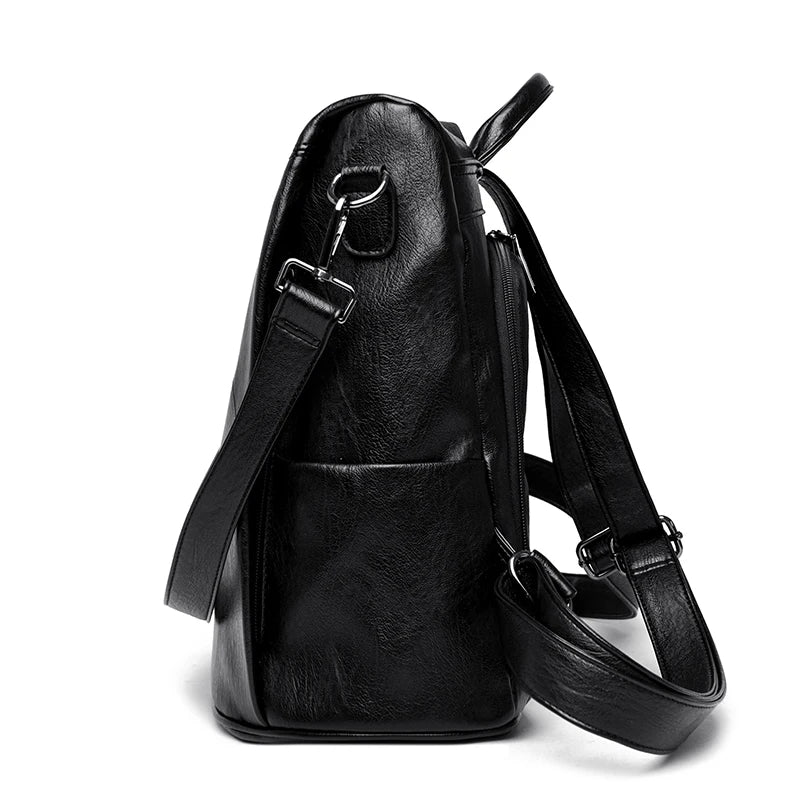 Leder Rucksack | Damen Vintage Schultertasche | Hochkapazitiver Reise- & Schulrucksack Kaufschwan®