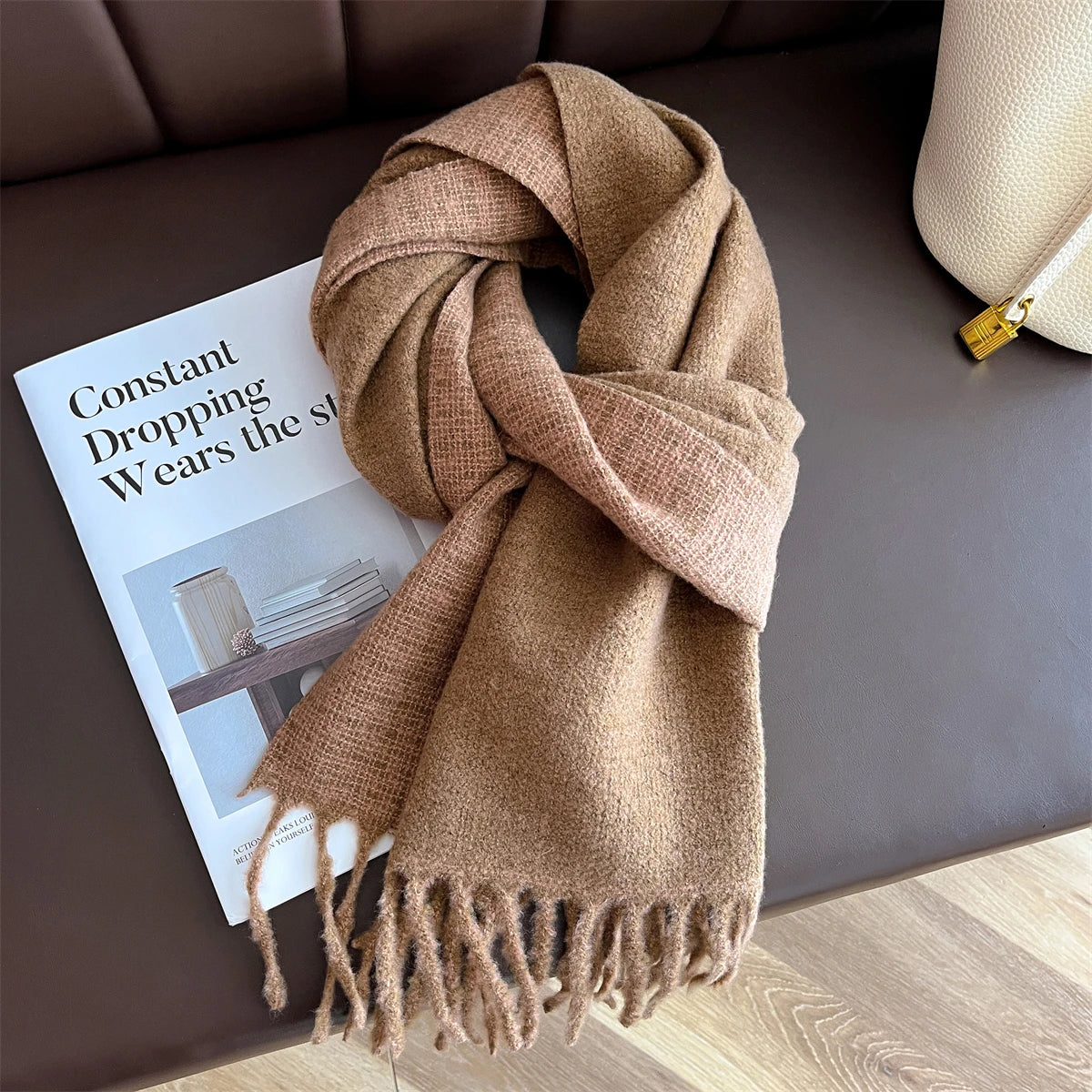 Luxus Damen Schal | Winter Warmer Schal Umschlagtuch & Stola | Pashmina Foulard, Bandana & Decken Poncho Kaufschwan®
