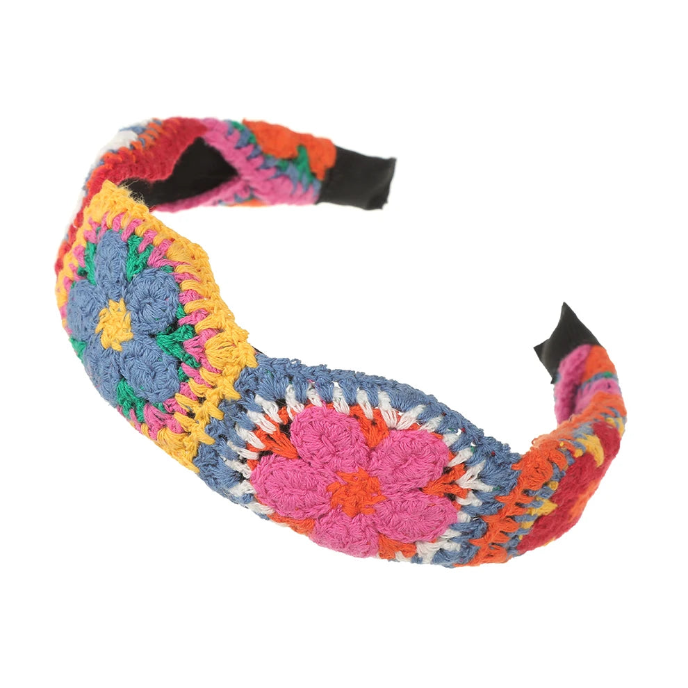 Gestrickter Breiter Haarreif – Rutschfestes Modisches Haarband für Damen Kaufschwan® Motiv 1