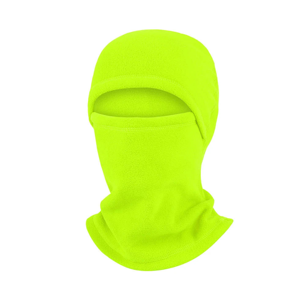 Vollgesichts-Balaclava – Winter Thermo-Fleece-Maske | Motorrad, Fahrrad & Sport Lauf Sturmhaube mit Halswärmer