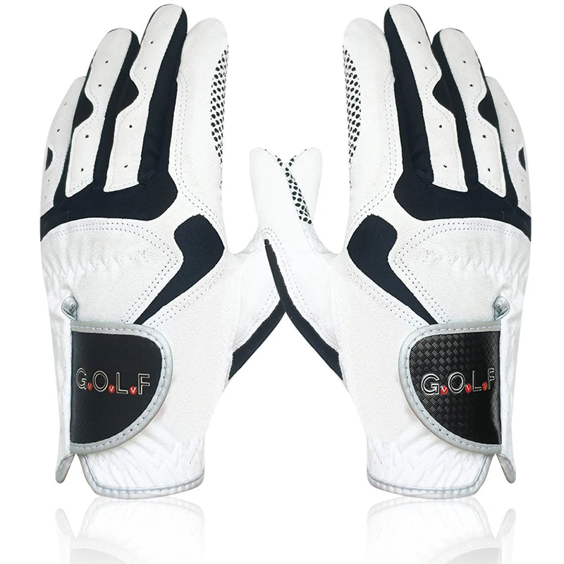 Herren Golfhandschuh – Verbesserte Griffigkeit | Atmungsaktiv & Bequem | Für Linke oder Rechte Hand, 1 Stück Kaufschwan®