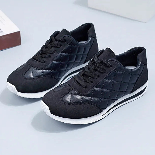 Frühling Damen Sneaker – Modische Vulcanized Schuhe | Leichte Lauf- & Walkingschuhe für Damen | Größe 41 Kaufschwan®