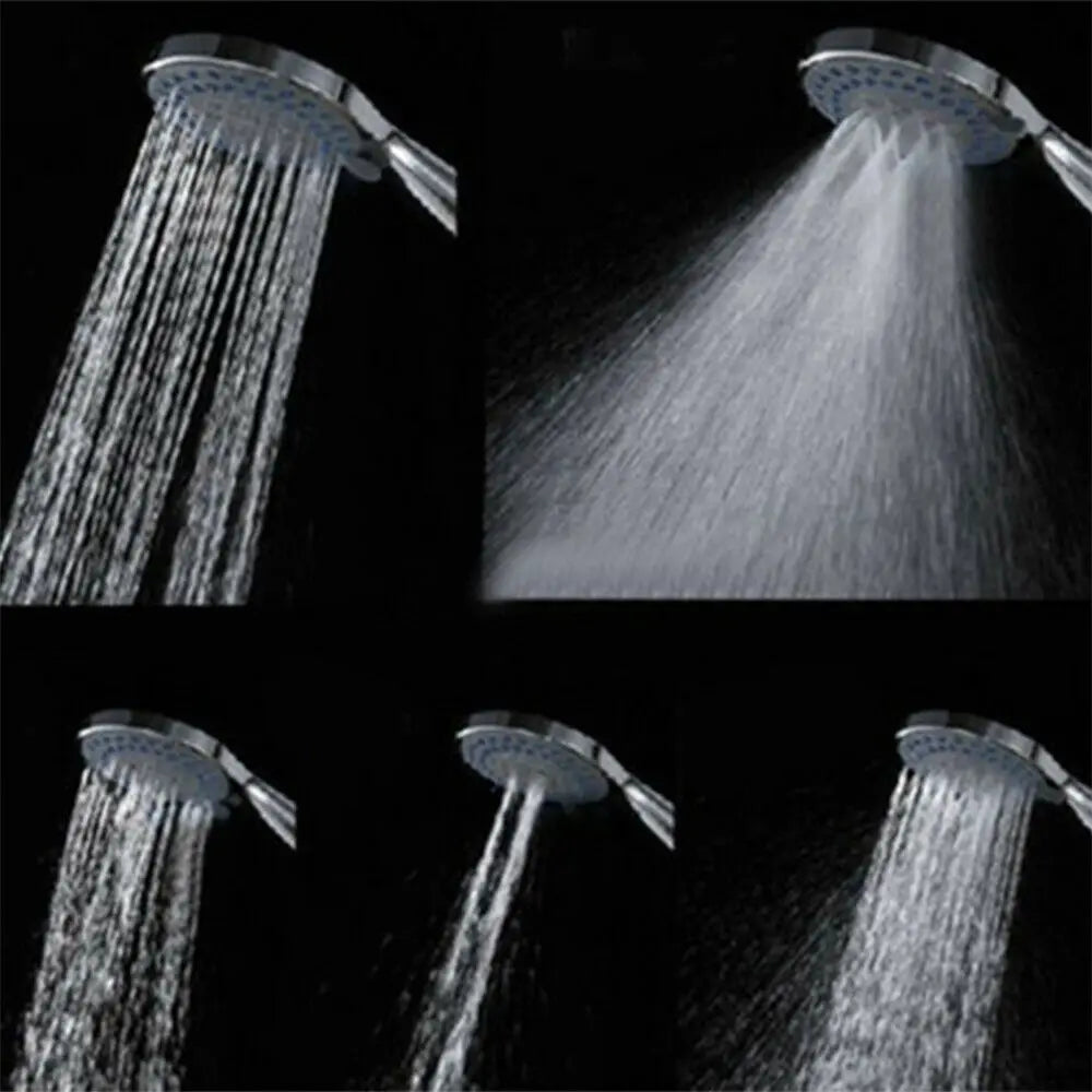 Handbrause mit 5 Modi – Multifunktionaler Hochdruck-Duschkopf mit Wassersparfunktion Kaufschwan®