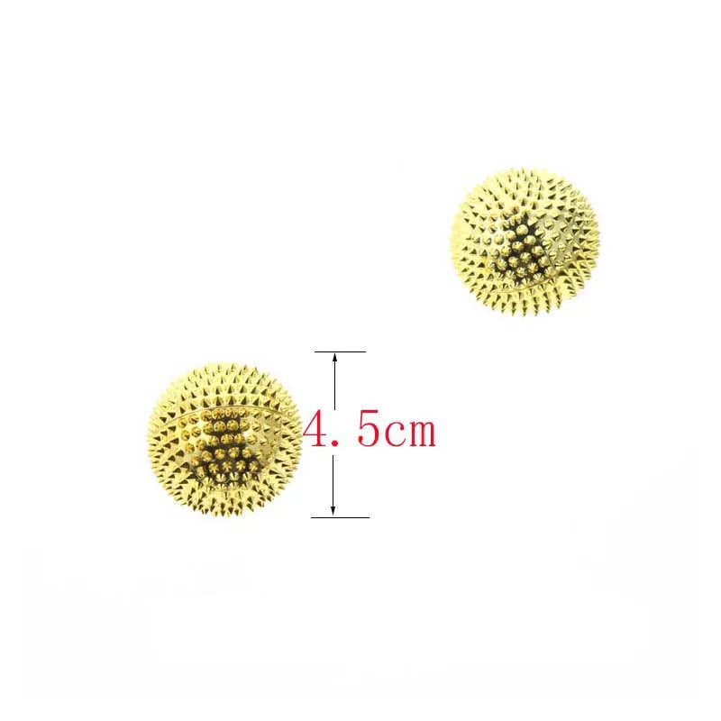2er-Set Gold Metall Magnetische Handmassage-Rollenbälle | Tiefengewebe-Massagewerkzeuge (4,5cm) Kaufschwan®