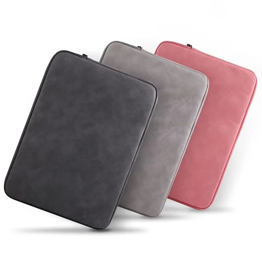 11 13 14 15 Inch Laptop PU Leather Protective Tablet Bag Computer Pouch Case Storage Bags Slim Laptop Sleeve for Macbook Perfect Kaufschwan®