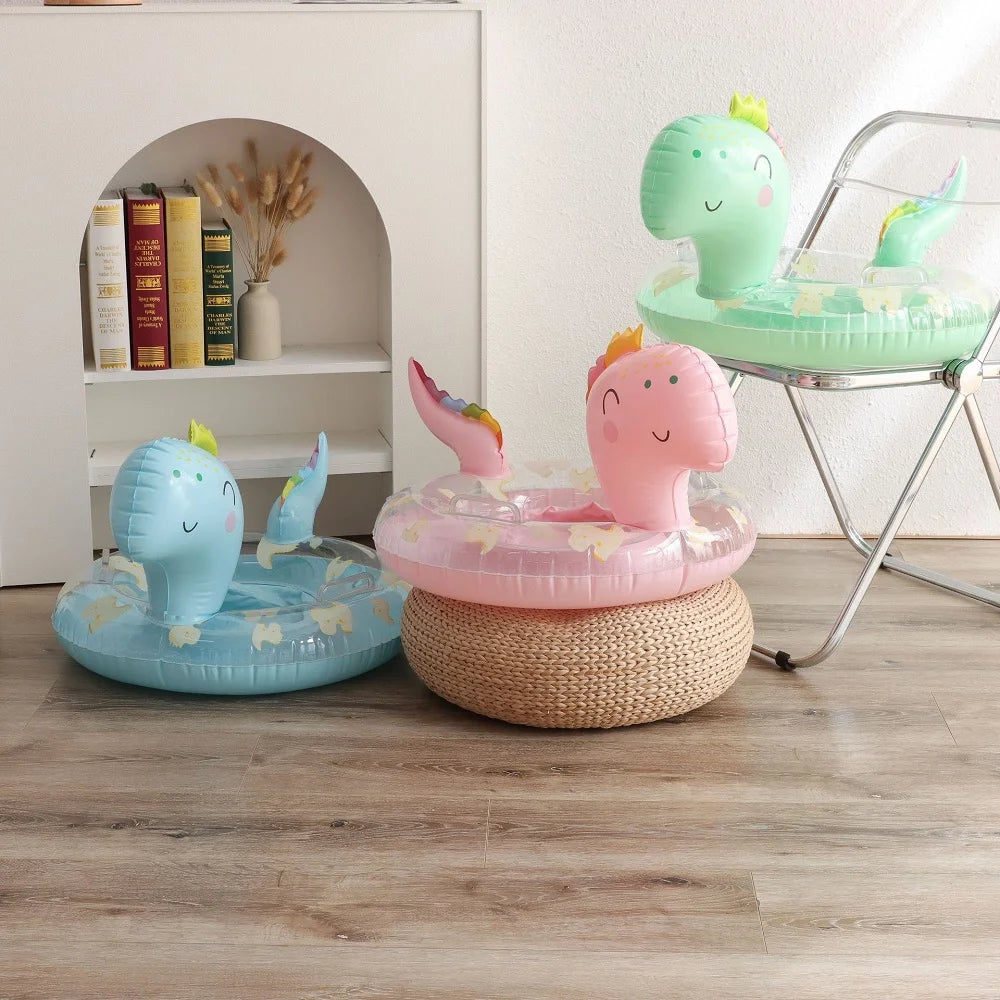 Baby Schwimmring Dinosaurier – Aufblasbarer Poolreifen für Kleinkinder & Kinder Kaufschwan®