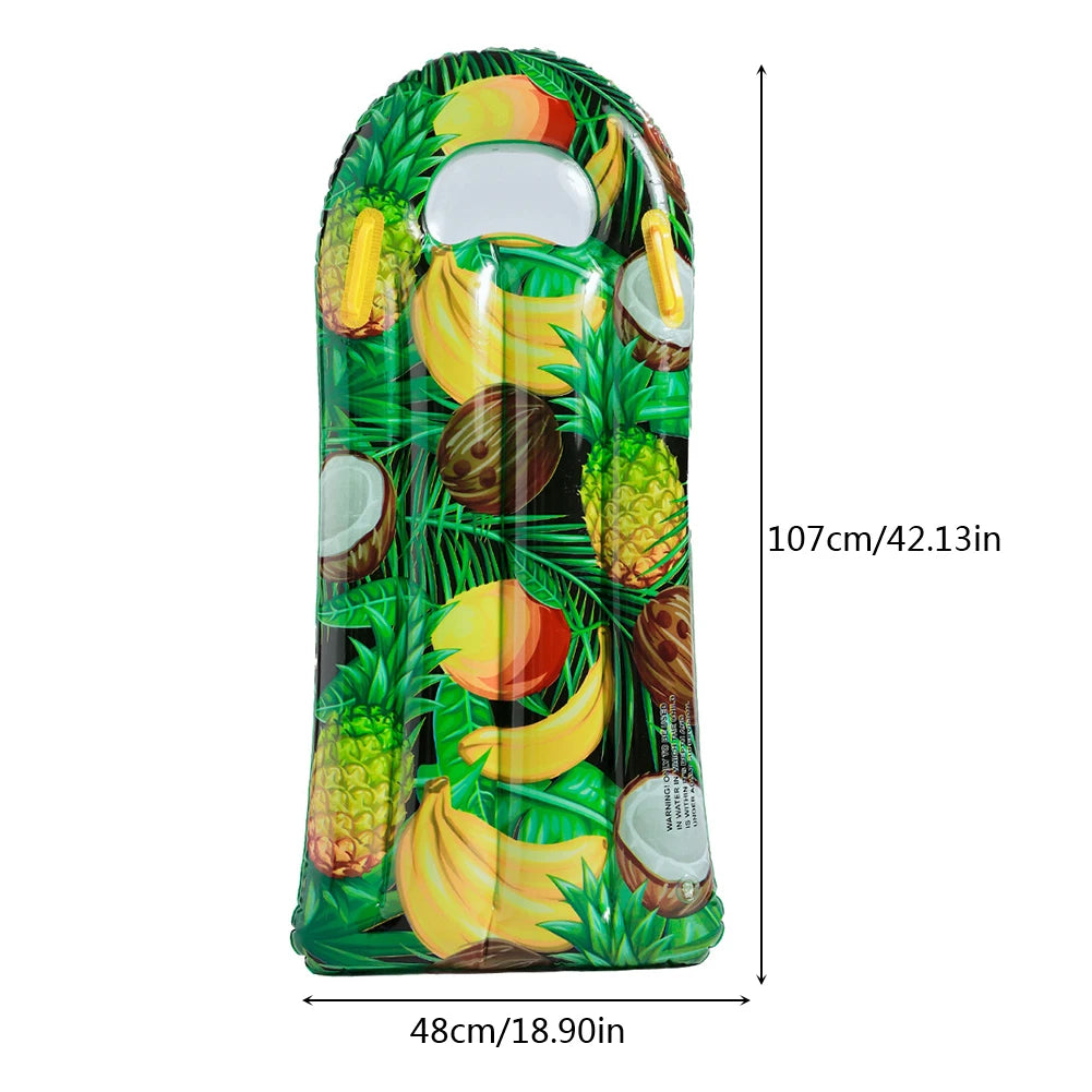 Aufblasbare Kinder-Schwimmmatratze – Luftmatratze mit Griffen für Pool & Strand | Sicherer Wasserspaß für Kinder Kaufschwan® Motiv 1