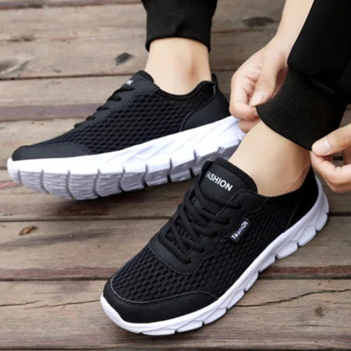 Herren Tennis & Laufschuhe – Leichte Atmungsaktive Mesh Sneaker | Outdoor Joggen, Spazieren & Sport Kaufschwan®