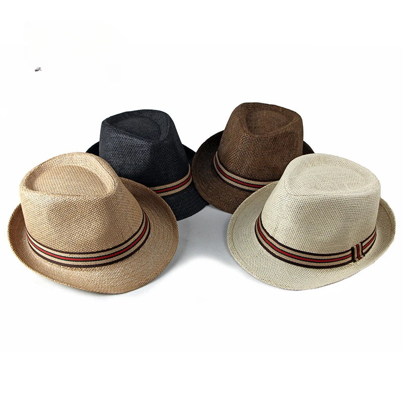 Damen & Herren Strandhüte – British, European & American Jazzhüte, Fedoras & Strohhut Bucket für Outdoor & Reisen Kaufschwan®