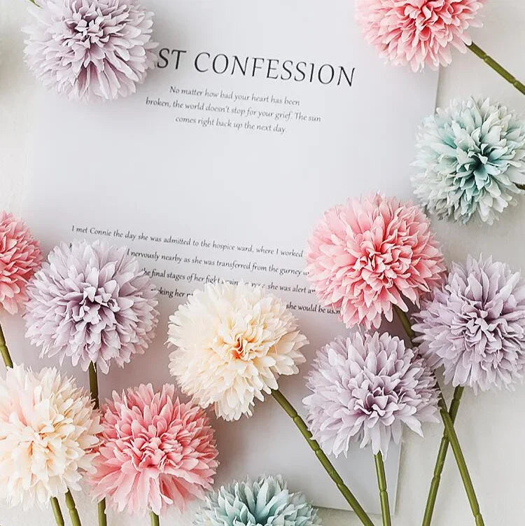 5 Stück Künstliche Hortensien – Realistischer Blumenstrauß für Zuhause, Schlafzimmer & Hochzeitsdekoration Kaufschwan®