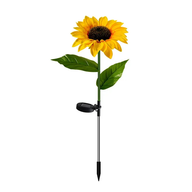 LED Solar Nelken- & Rosenblumen-Feenlichterkette – Wasserdichte Gartenlichter für Hof, Rasen, Wege & Muttertagsgeschenk Kaufschwan® Sonnenblume