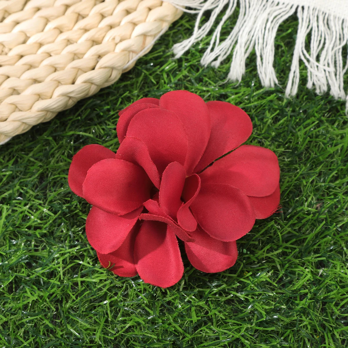 Orchideen-Blumen Haarklammer – Braut & Urlaubs Haaraccessoire