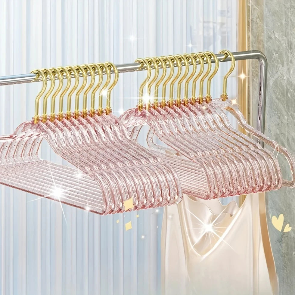 Anti Schulter Kleiderbügel ohne Abdrücke – Robuste Anti Rutsch Bügel für Kleidung Kaufschwan®