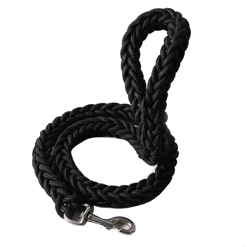 Geflochtene Nylon Hundeleine Stark Dicke Führleine für Große Hunde Bulldog Rottweiler Kaufschwan®