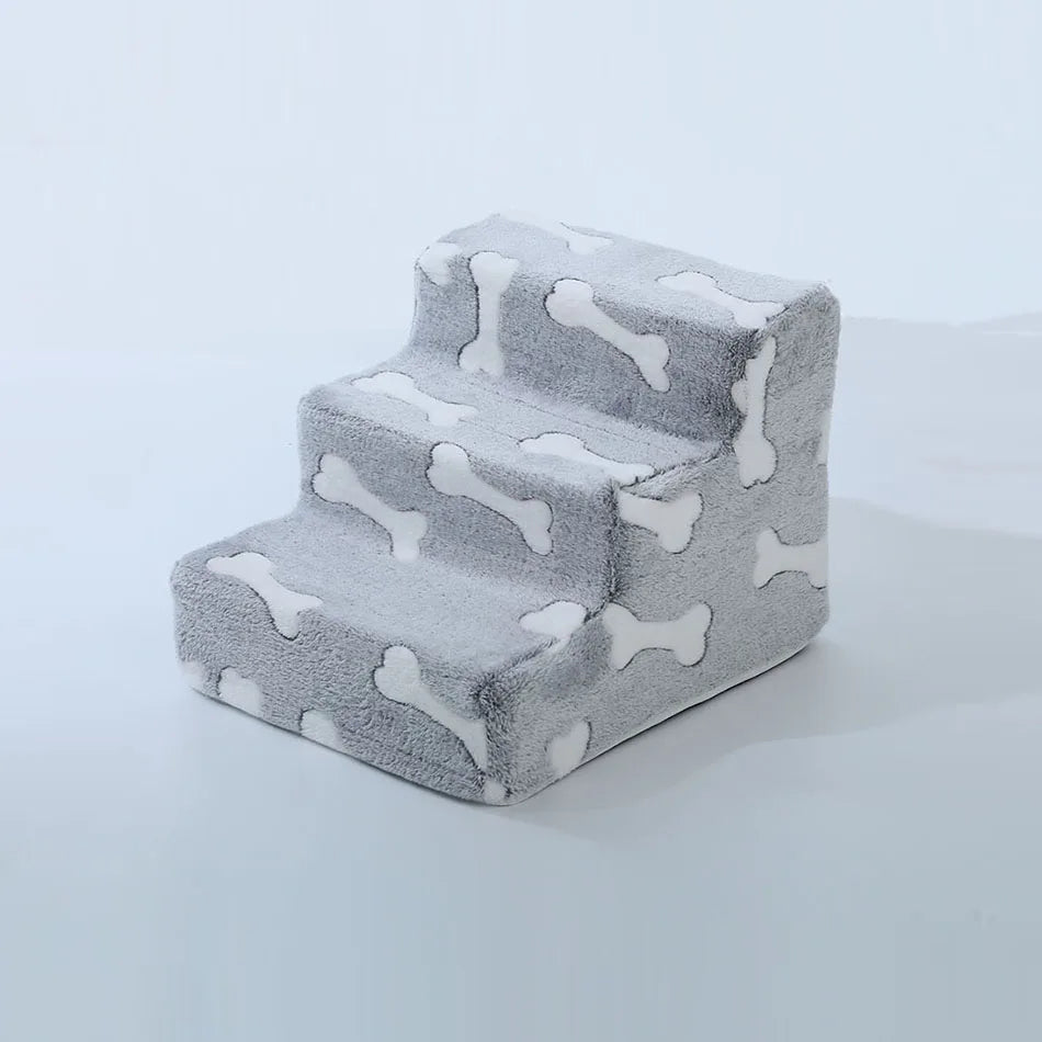 Knochenform Hundetreppe – Weiche Rutschfeste Haustierleiter für Sofa & Bett Kaufschwan®