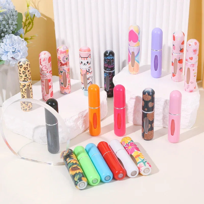 2/1PC 5ml Mini Perfume Bottle Refillable Empty Cosmetic Containers Portable Spray Atomizer Bottle Portable Travel Perfume Bottle Kaufschwan®